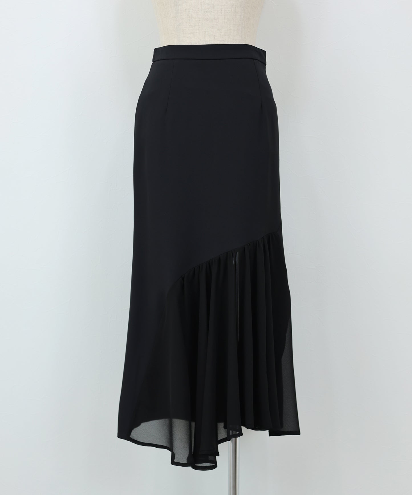 【早割5％OFF】シフォンドッキングスカート