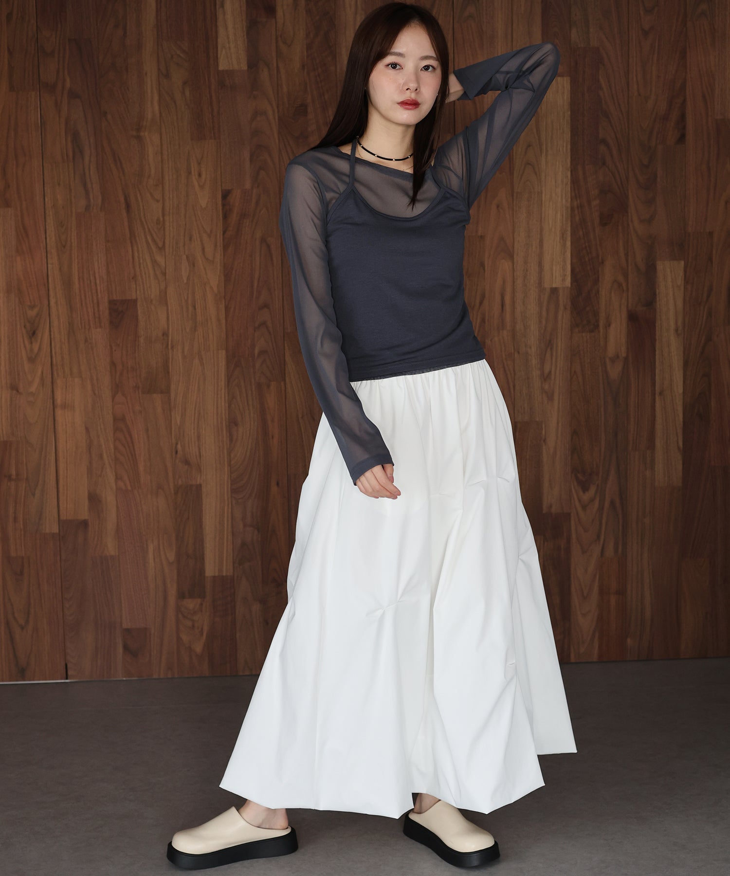 ランダムタックバルーンスカート[J by blue] – BLUE ONLINE