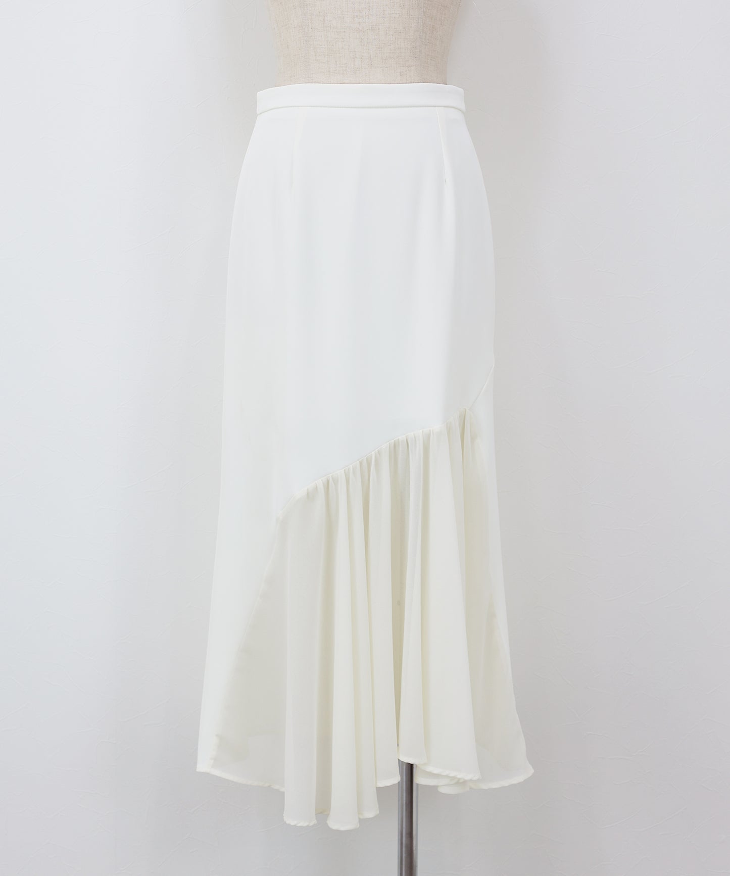 【早割5％OFF】シフォンドッキングスカート