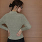 【早割5％OFF】メランジスキッパーニット