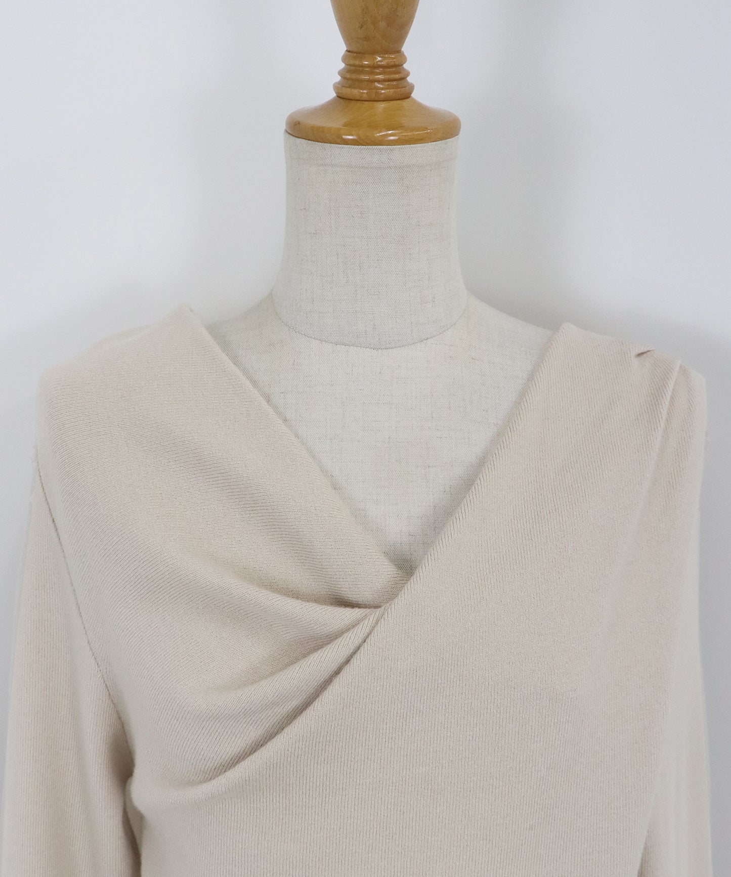 ドレープネックニット【ネコポス】