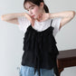 【早割5％OFF】シフォンティアードキャミソール【メール便】