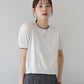 【TIME SALE】配色スカラップニット