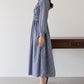 【TIME SALE】シャーリングシャツワンピース