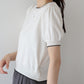【TIME SALE】配色スカラップニット