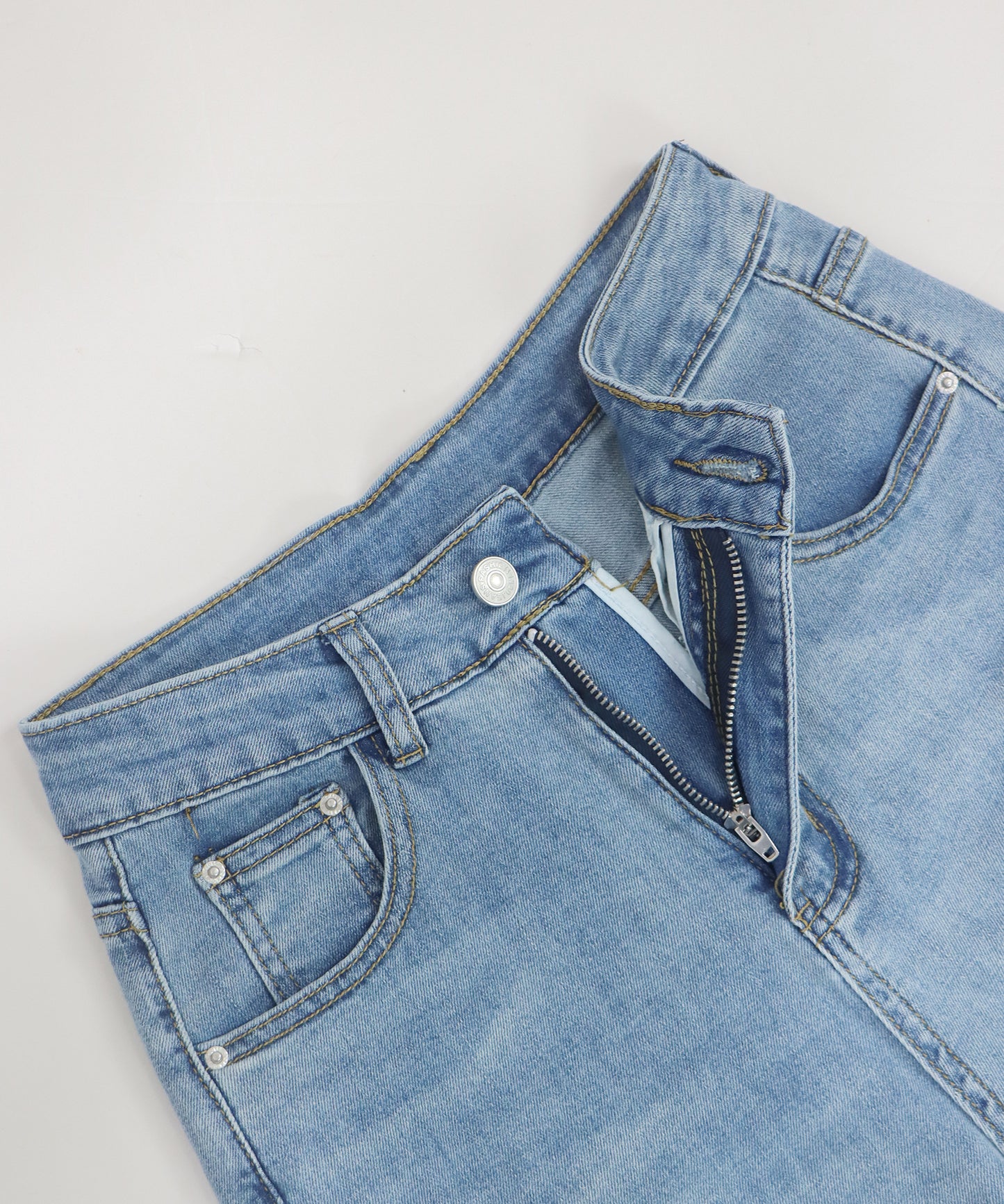 ポケットレースデニム