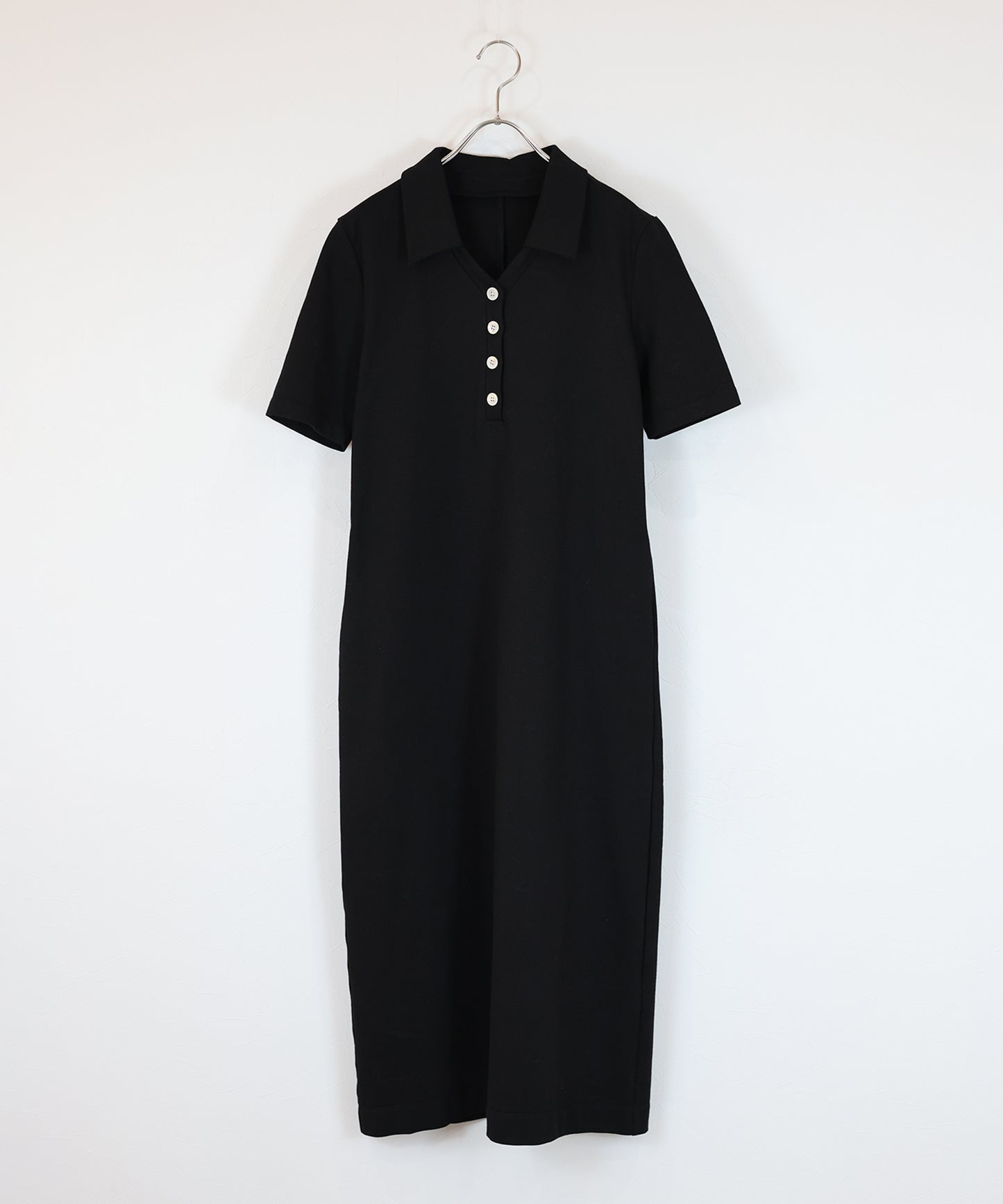 【早割5％OFF】スキッパー襟ワンピース