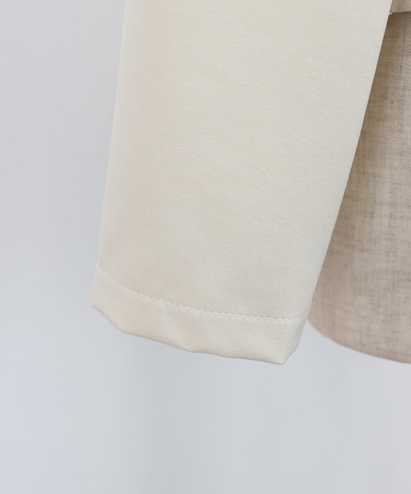 【早割5％OFF】ゴールドボタンノーカラージャケット