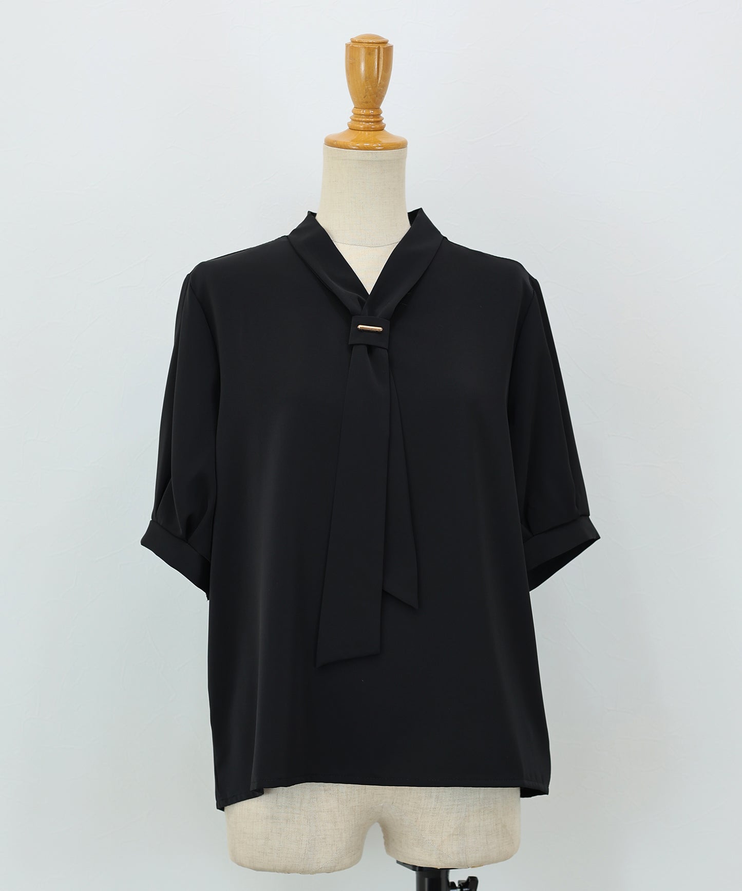 【早割5％OFF】メタルバーボウタイブラウス【メール便】