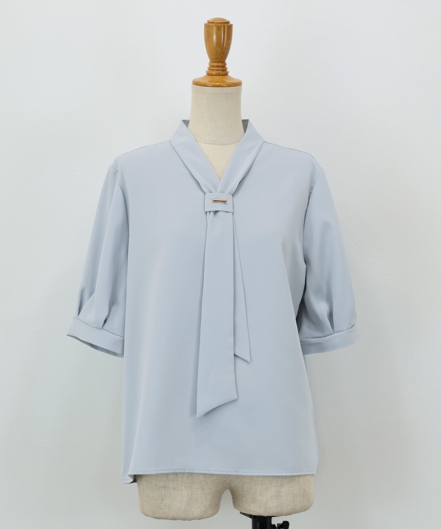 【早割5％OFF】メタルバーボウタイブラウス【メール便】