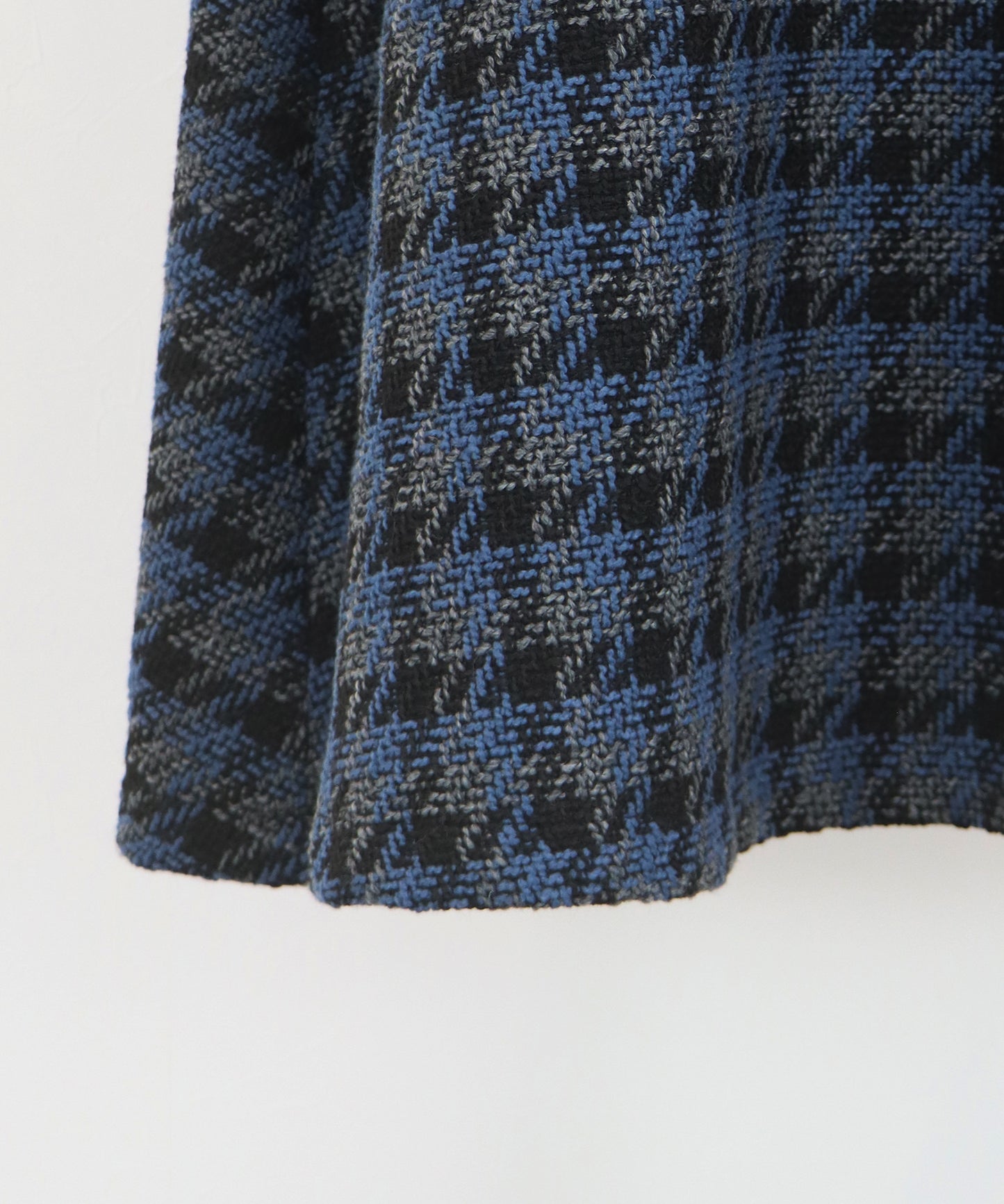 【早割5％OFF】ツイードチェックフレアスカート