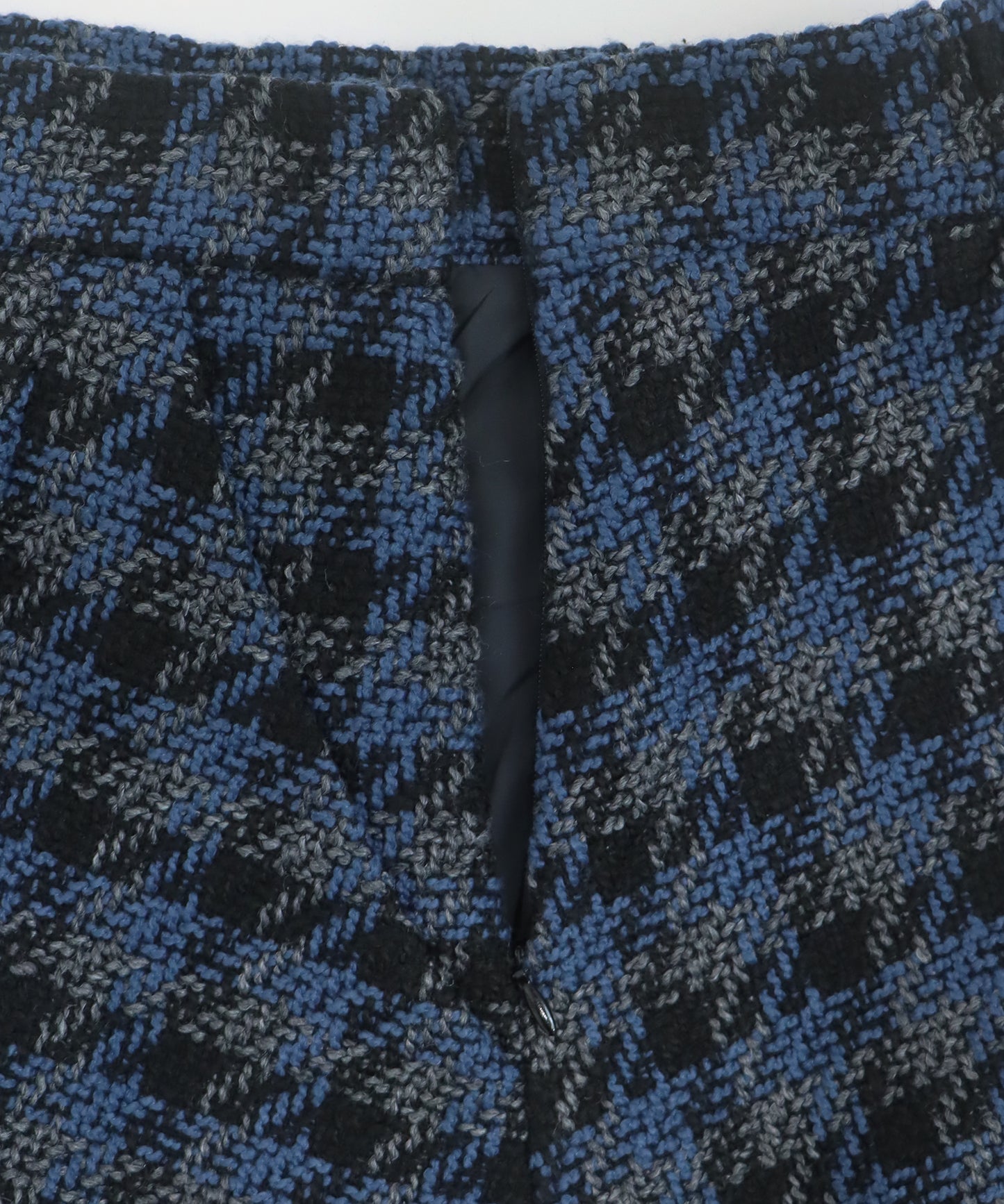 【早割5％OFF】ツイードチェックフレアスカート