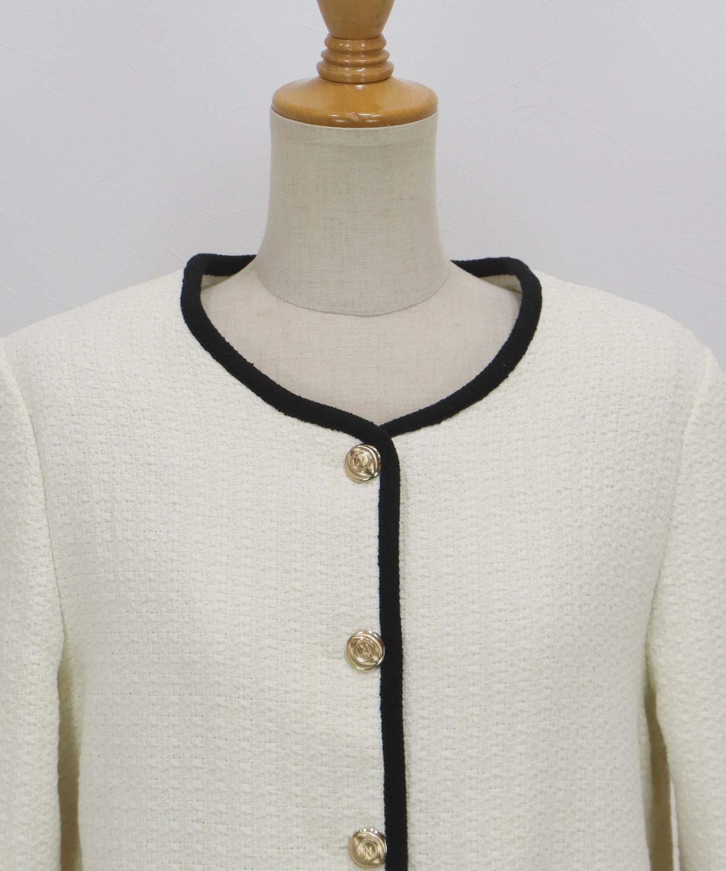 バイカラーパイピングジャケット