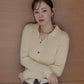 【早割5％OFF】メランジスキッパーニット