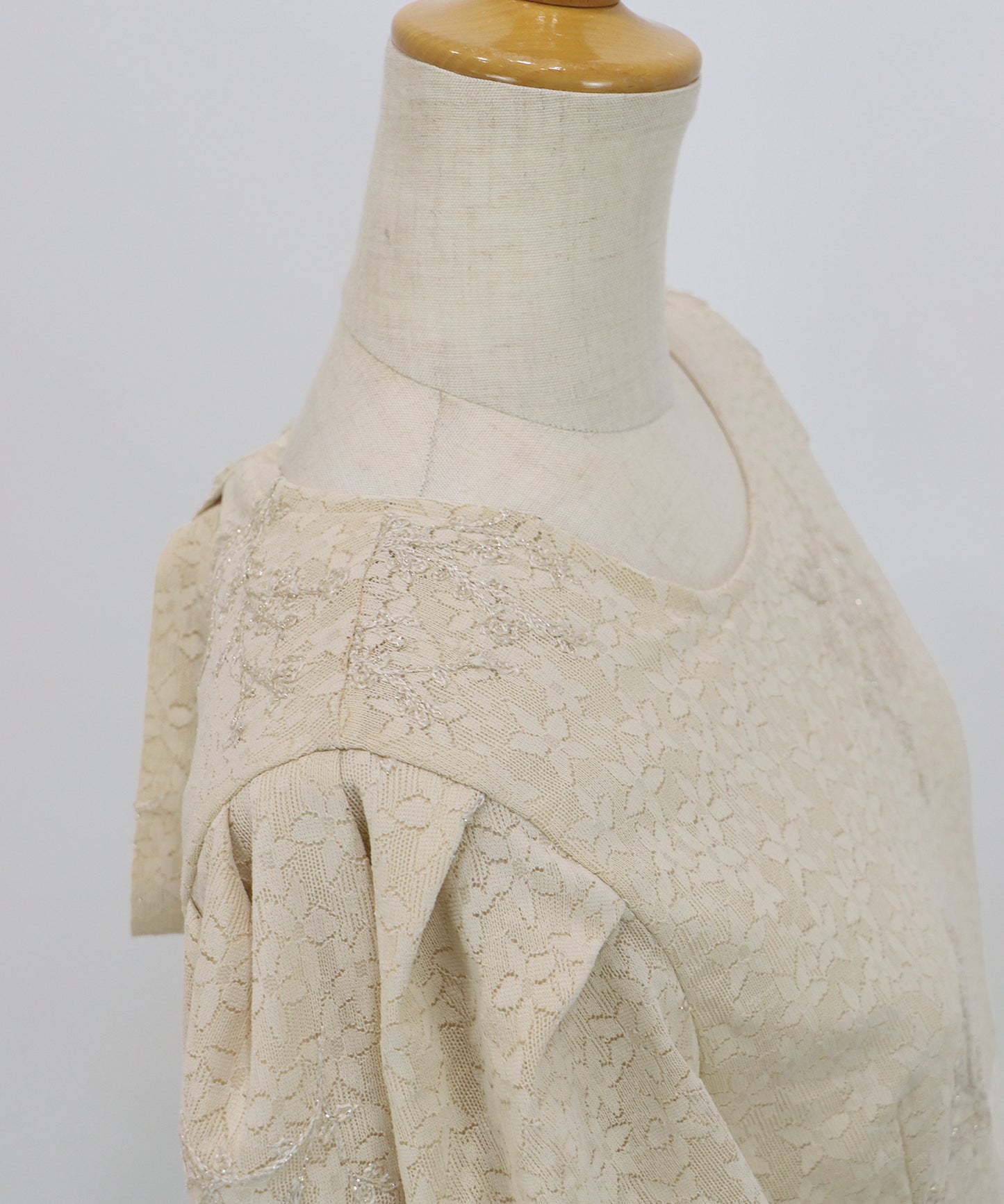 バックリボンマーメイドドレス