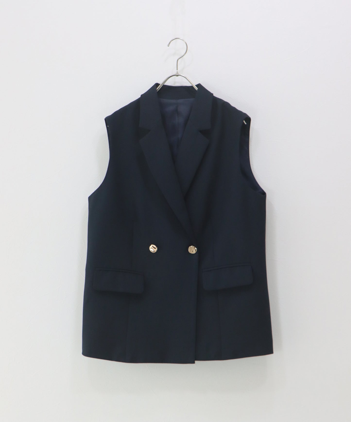 ニュアンスボタンテーラードジレ[ J by blue ]