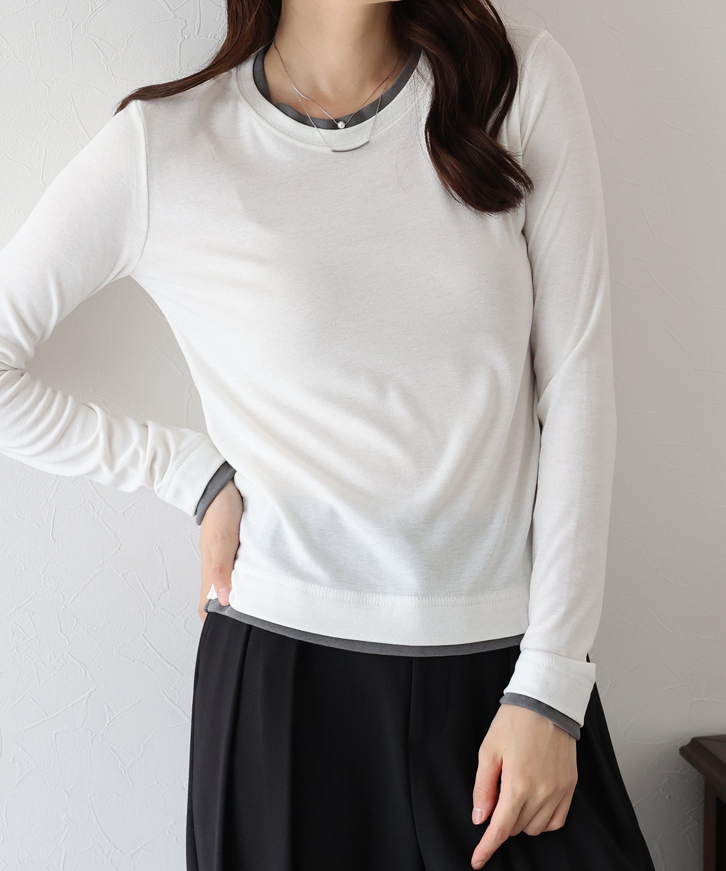 【TIME SALE】レイヤードロンT【ネコポス】