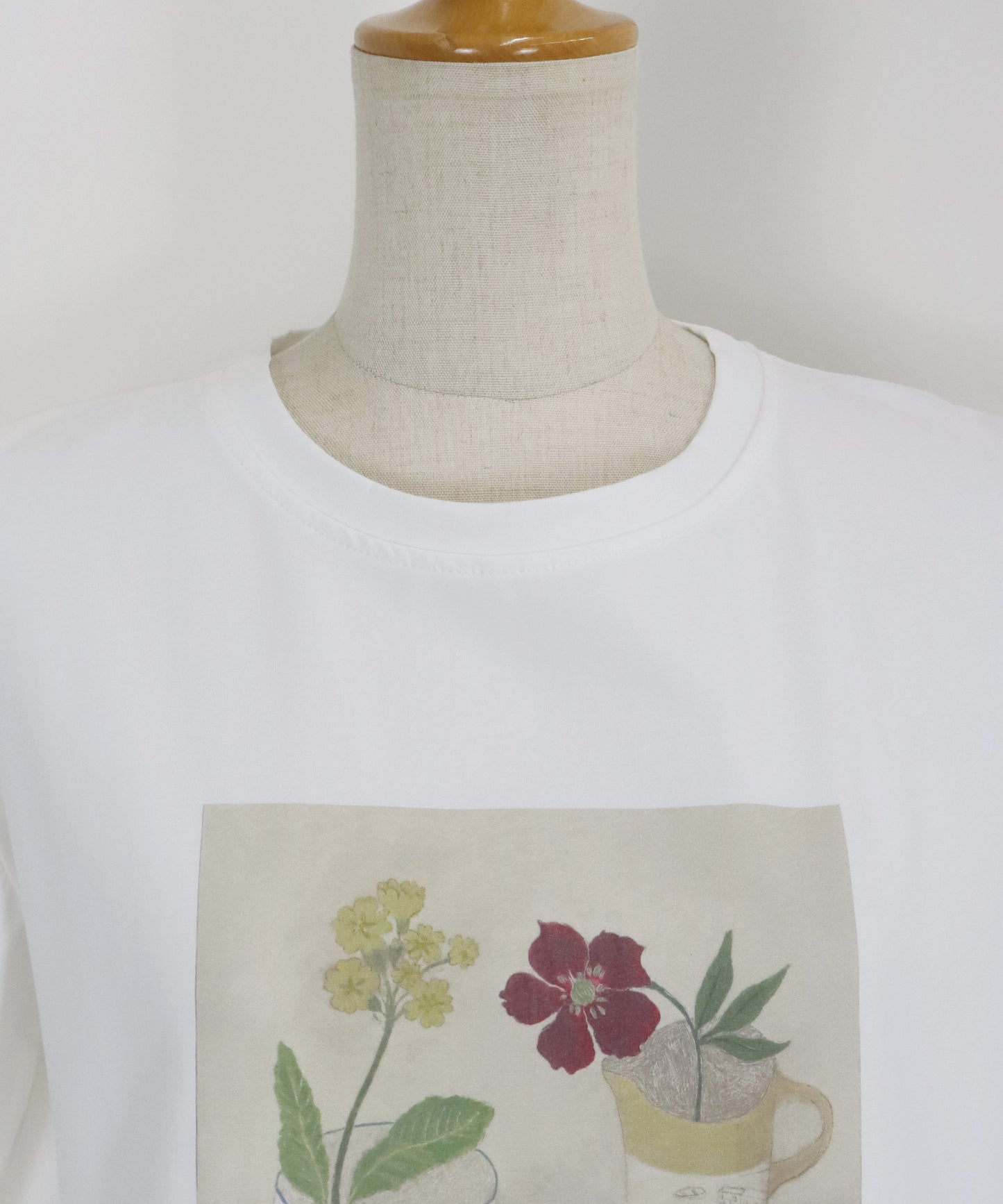 フラワーアートTシャツ【ネコポス】