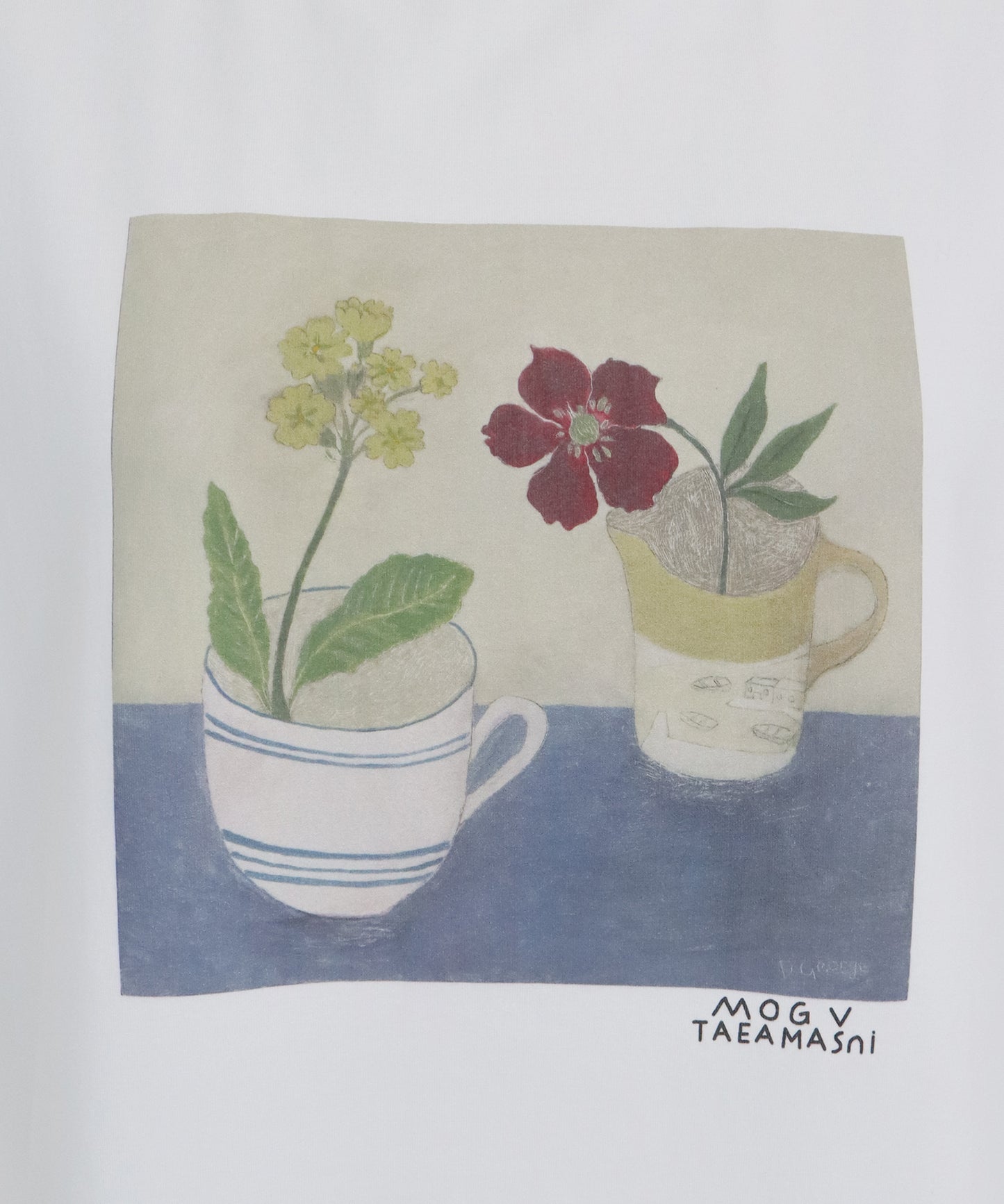 フラワーアートTシャツ【ネコポス】