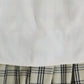 チェック柄サイドリボンティアードスカート