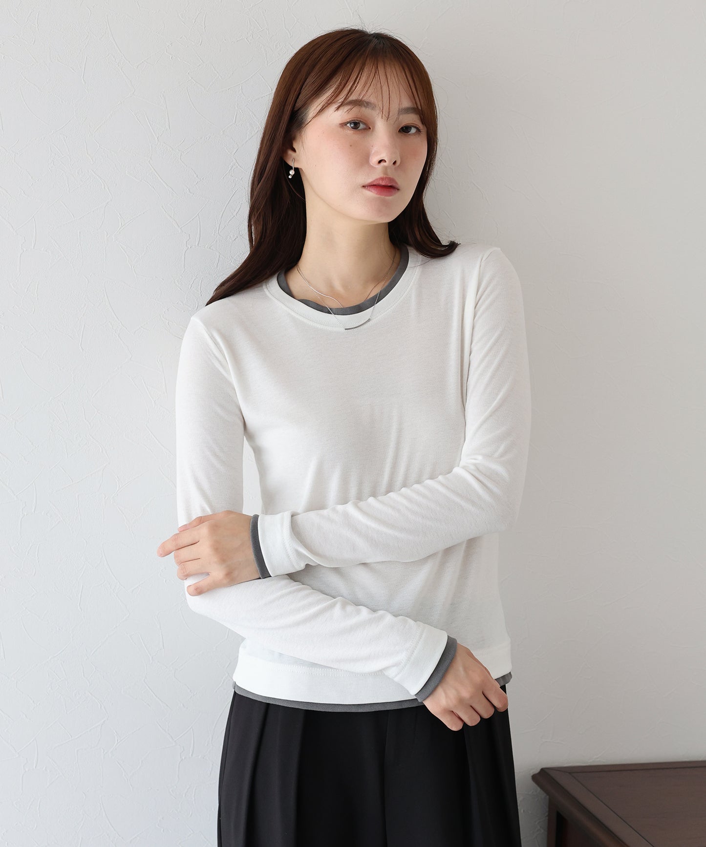 【TIME SALE】レイヤードロンT【ネコポス】