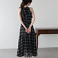 【早割5％OFF】《2サイズ展開》2WAYボウタイ アメスリチェックワンピース