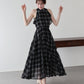 【早割5％OFF】《2サイズ展開》2WAYボウタイ アメスリチェックワンピース