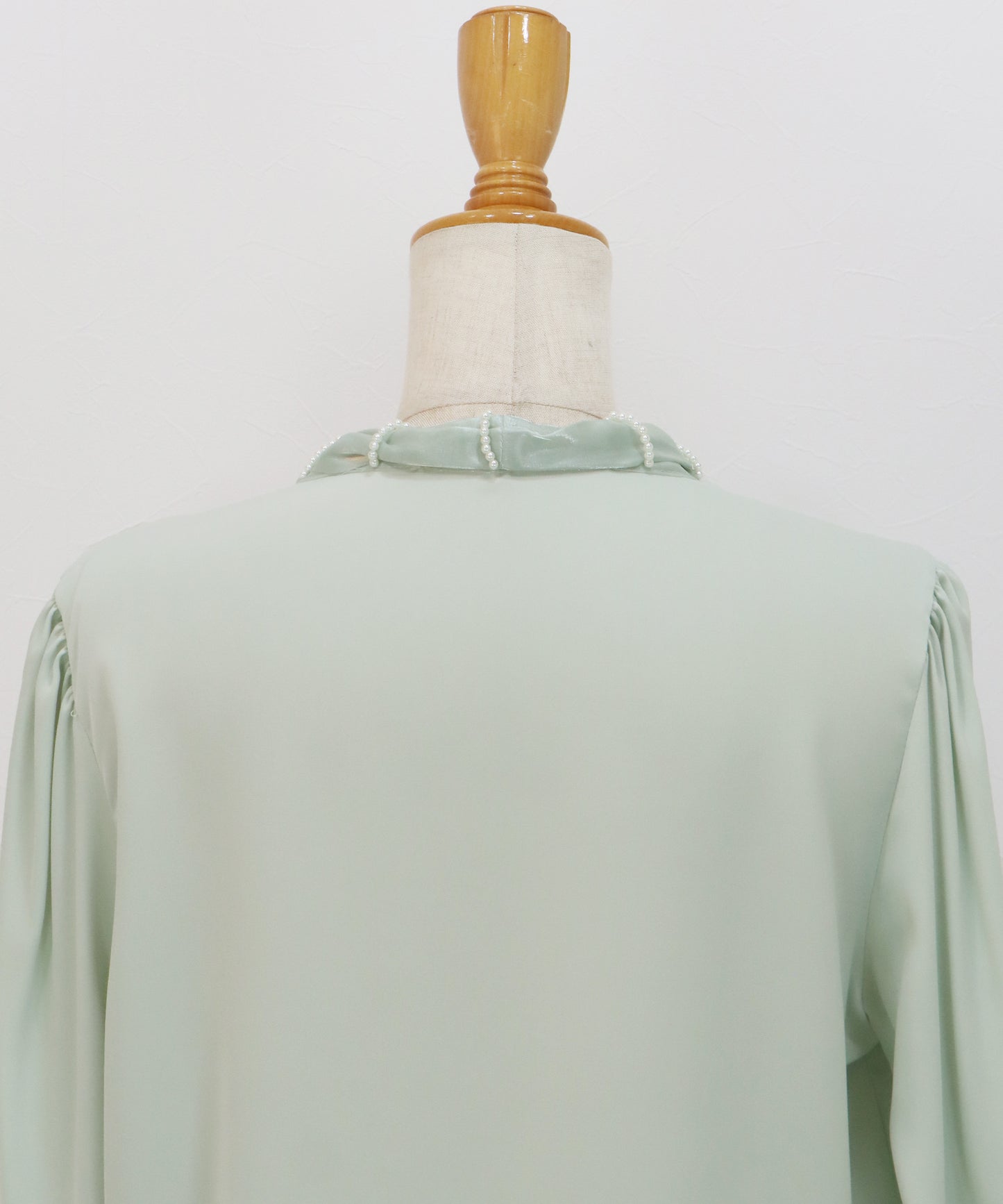 ミニパールボウタイブラウス【ネコポス】