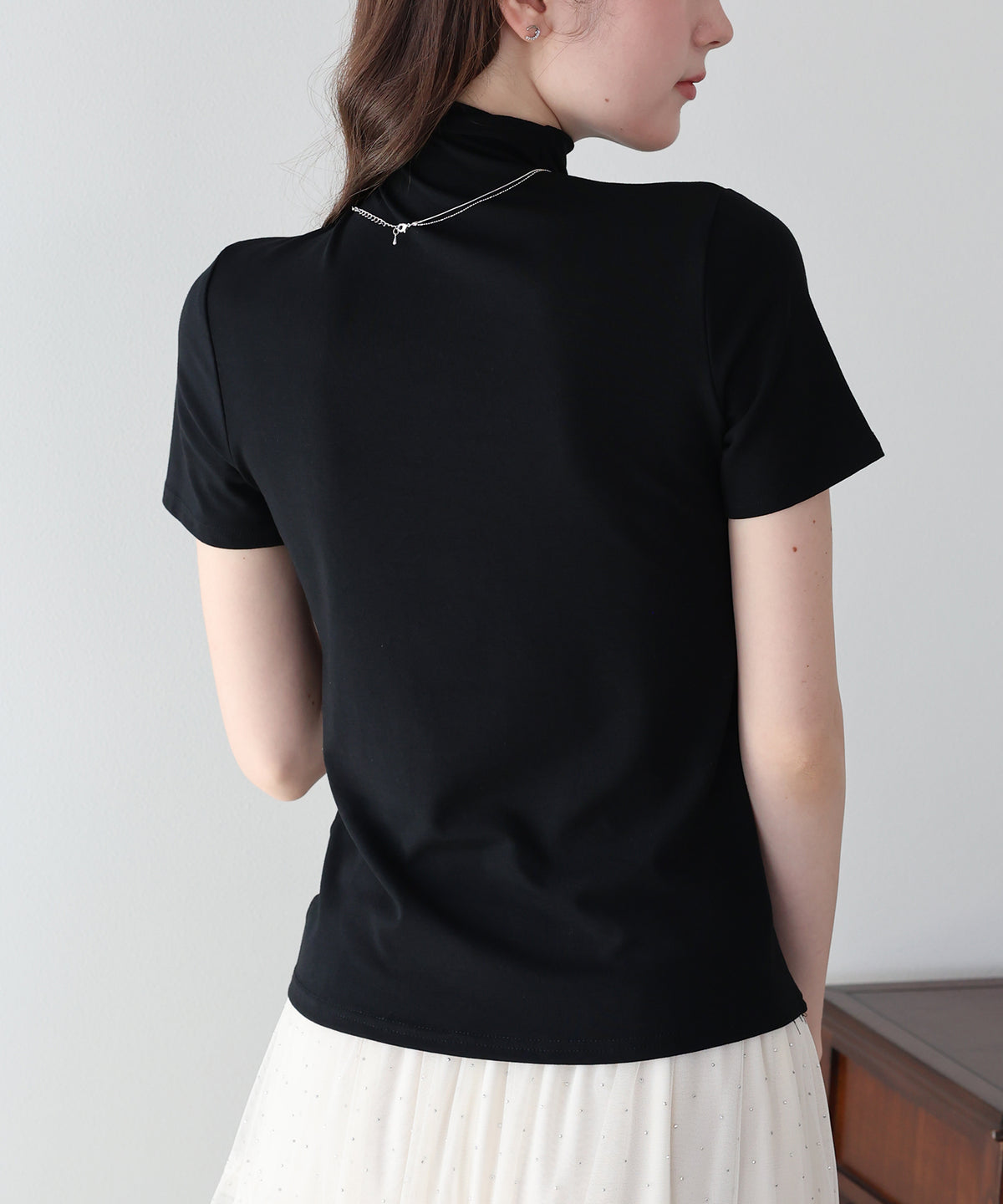 モックネックＴシャツ【メール便】