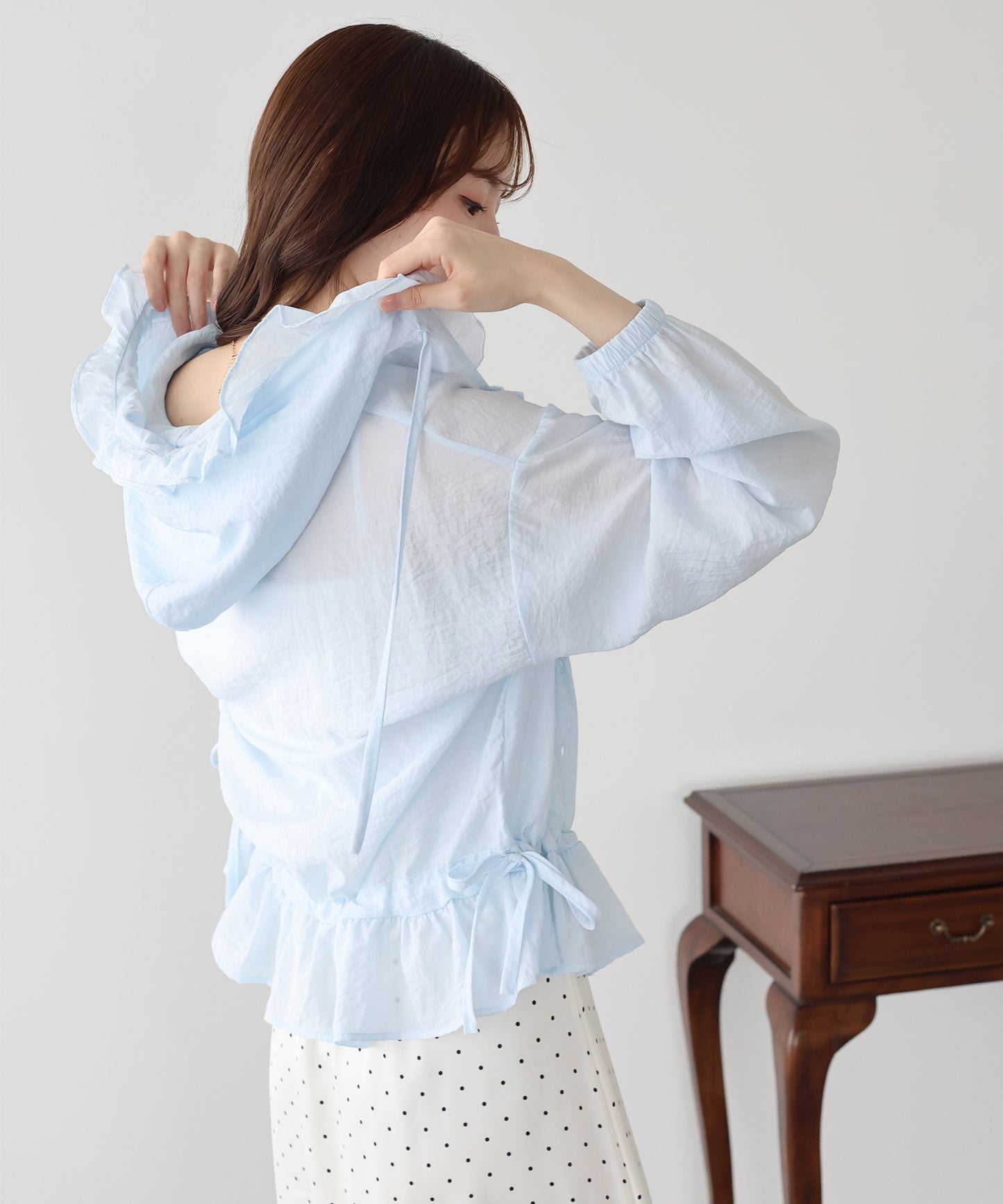 【早割5％OFF】シアーシャツフ―ディー【メール便】