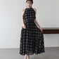 【早割5％OFF】《2サイズ展開》2WAYボウタイ アメスリチェックワンピース