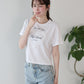 ハートレースショートTシャツ【メール便】