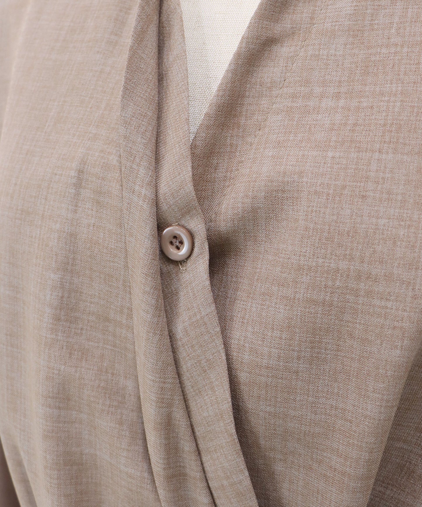 カシュクールシャツワンピース