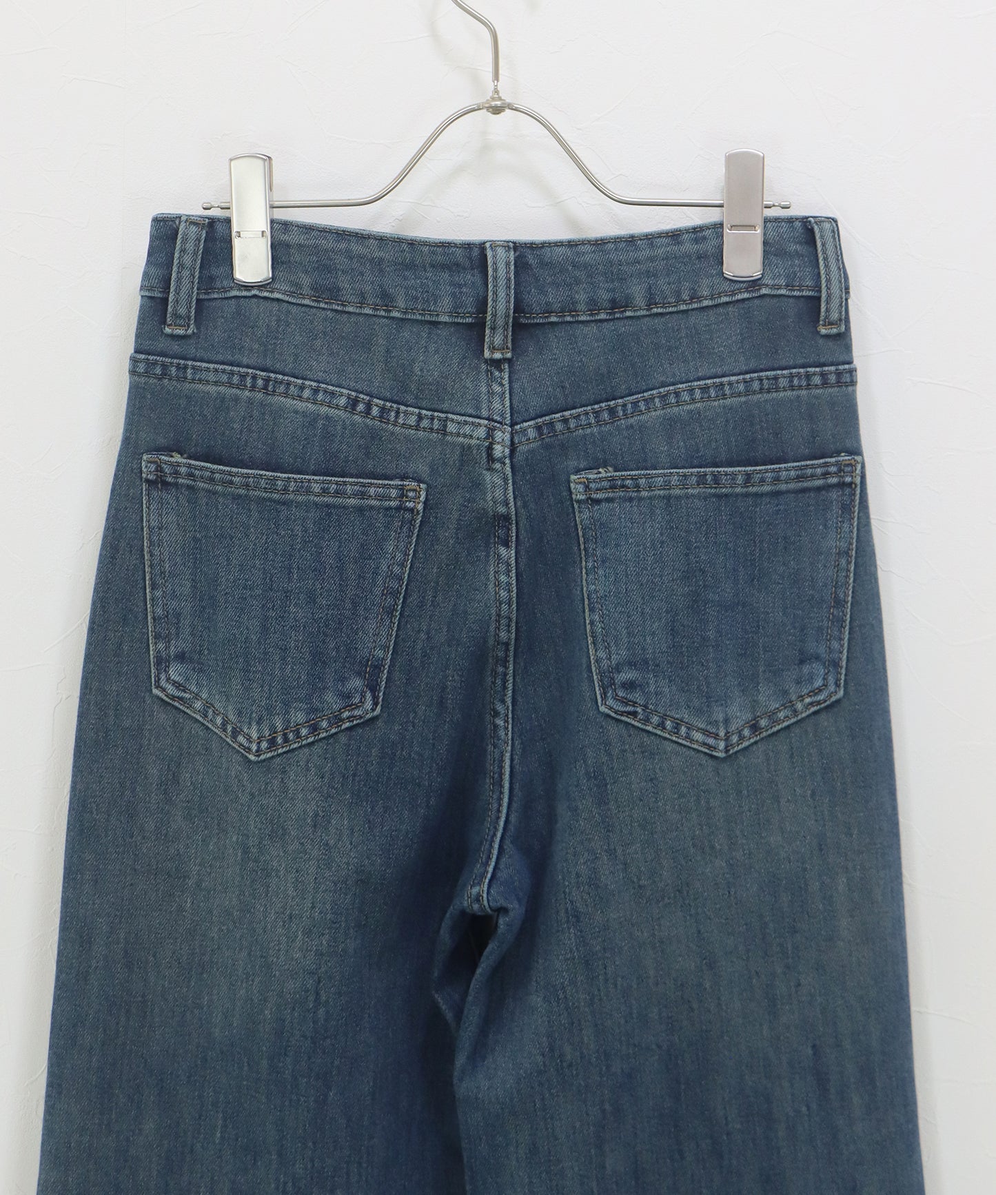 ウェーブラインデニムパンツ