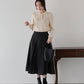 【早割5％OFF】ウール混フロントフリルポロニット