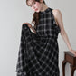 【早割5％OFF】《2サイズ展開》2WAYボウタイ アメスリチェックワンピース