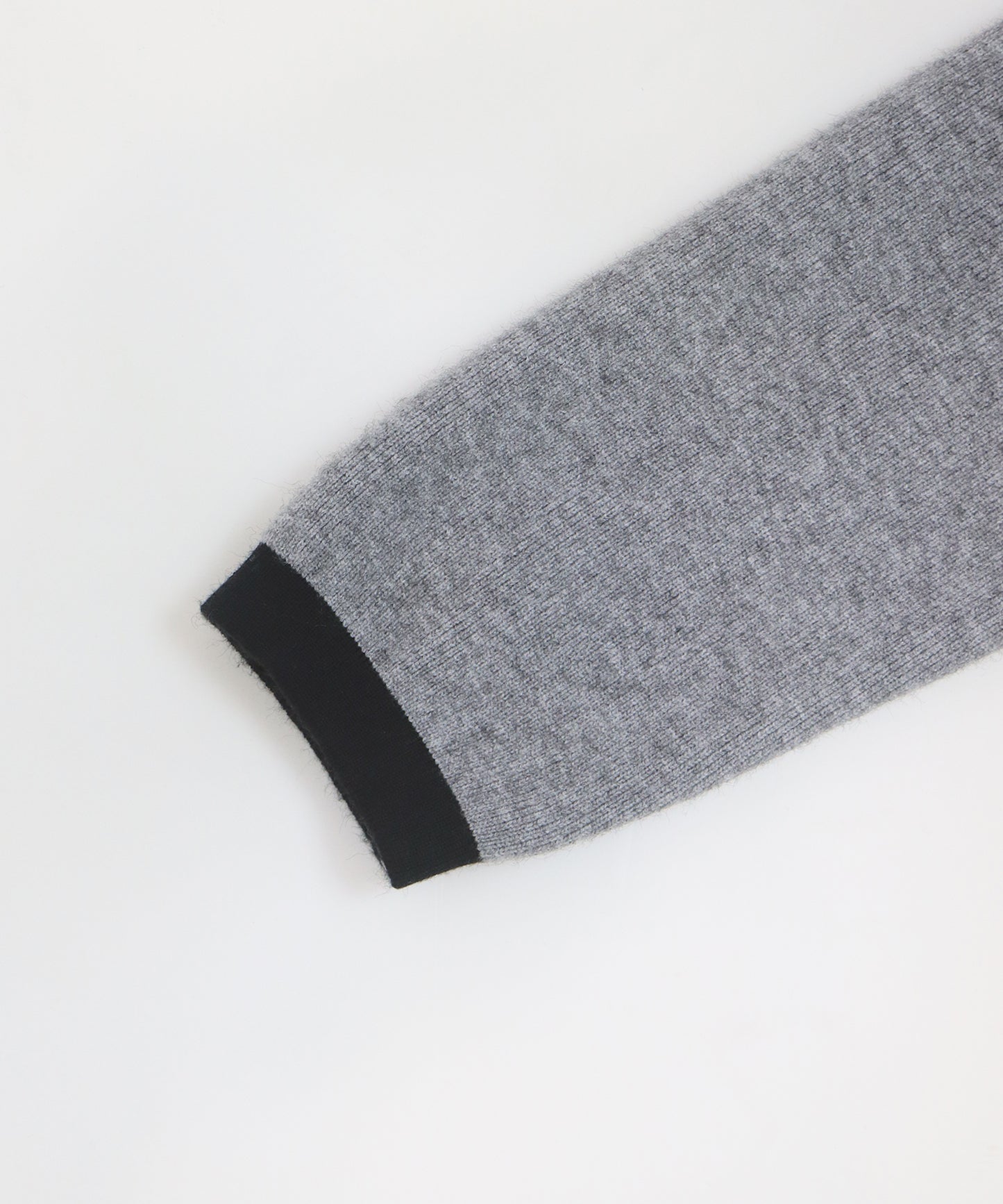 配色リボンカーディガン