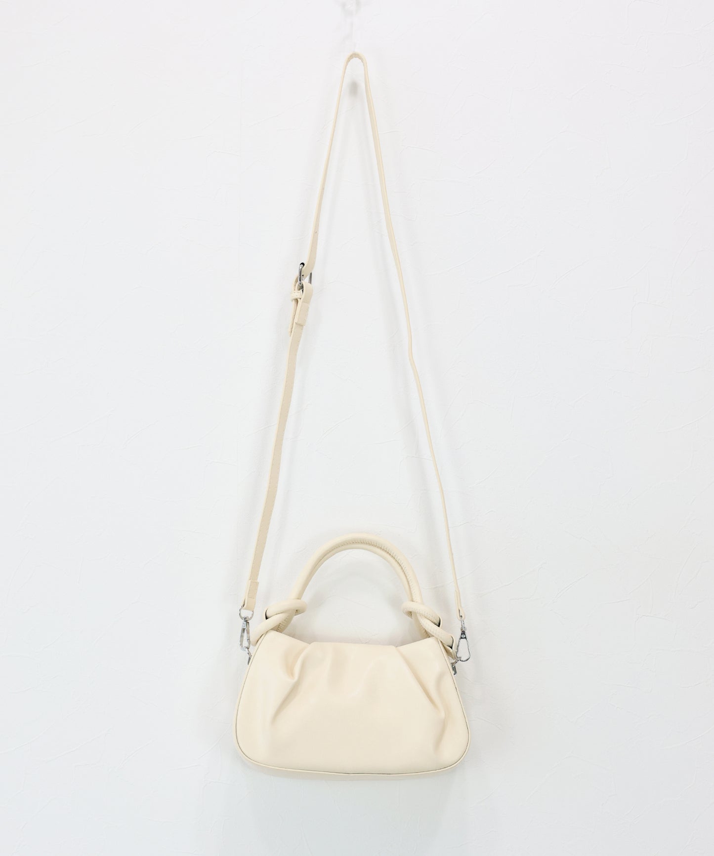 2wayラウンドコンパクトハンドバッグ