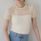 【SALE】シャーリングシアーTシャツ【ネコポス】