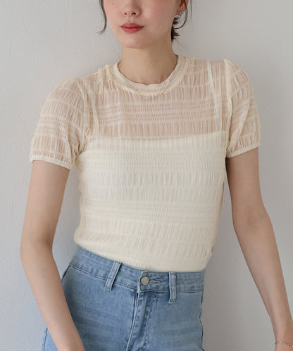 シャーリングシアーTシャツ【ネコポス】