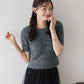 【TIME SALE】ぽこぽこシャギー半袖ニット