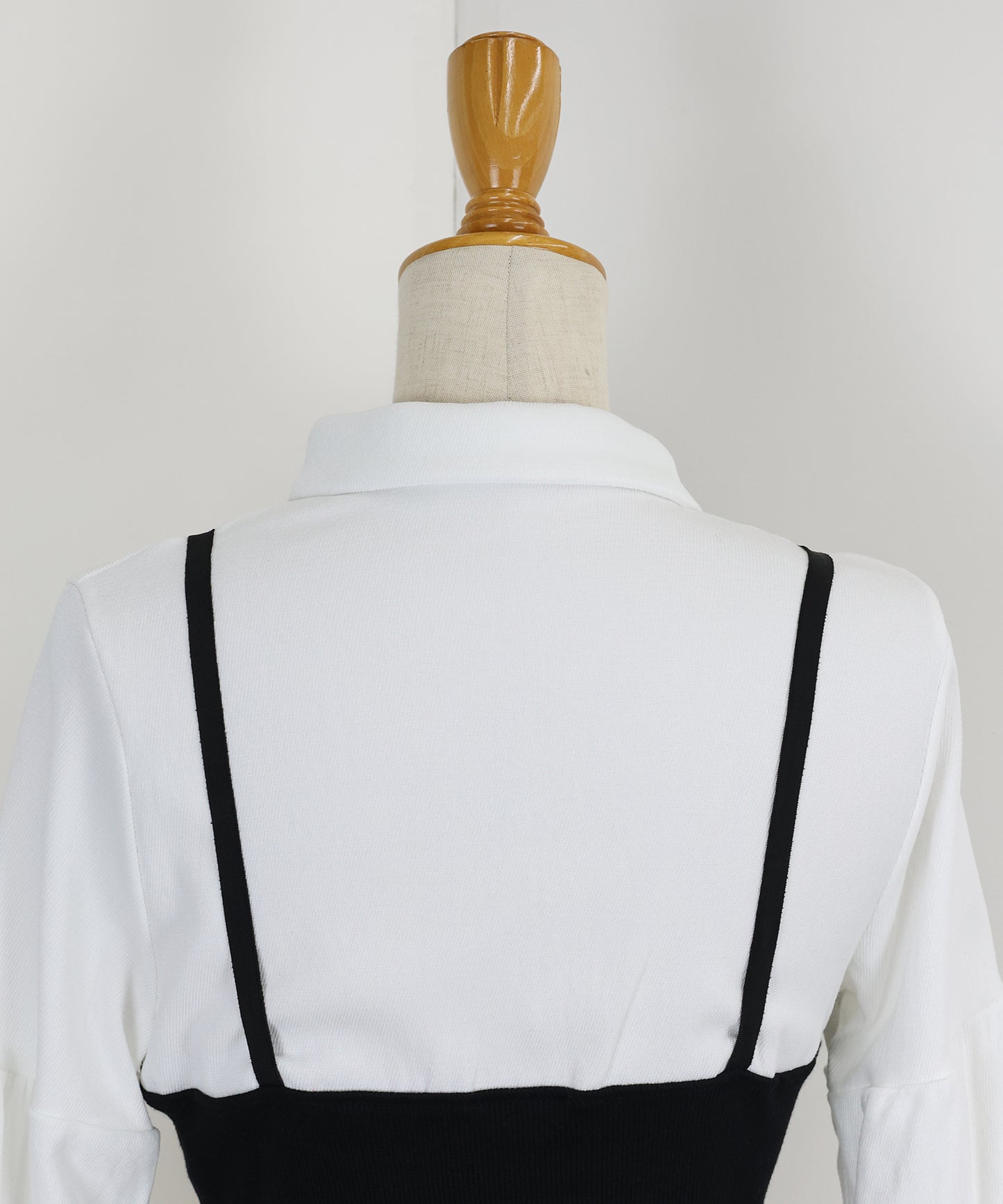 【TIME SALE】ビスチェレイヤードコーデュロイシャツ