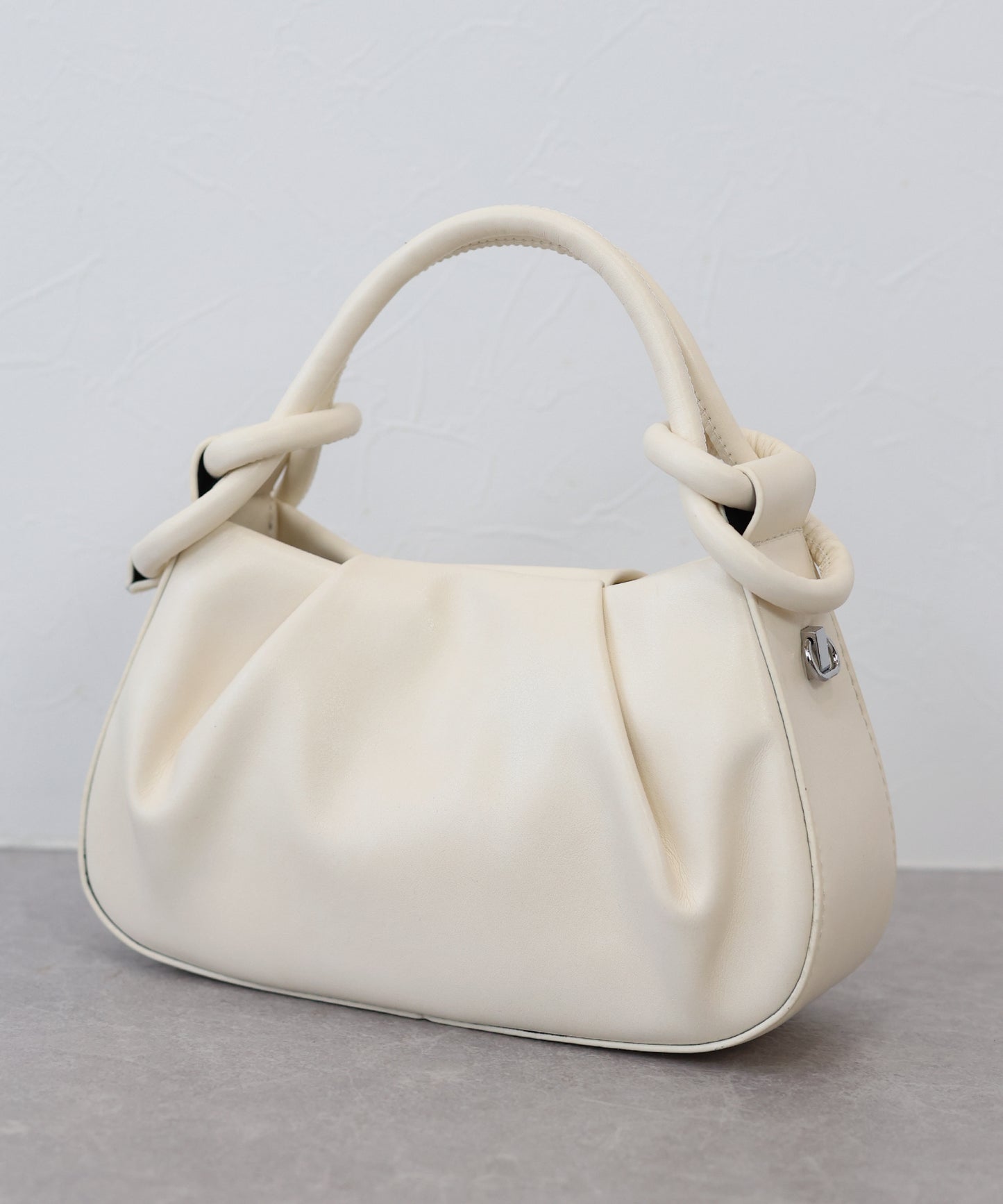 2wayラウンドコンパクトハンドバッグ