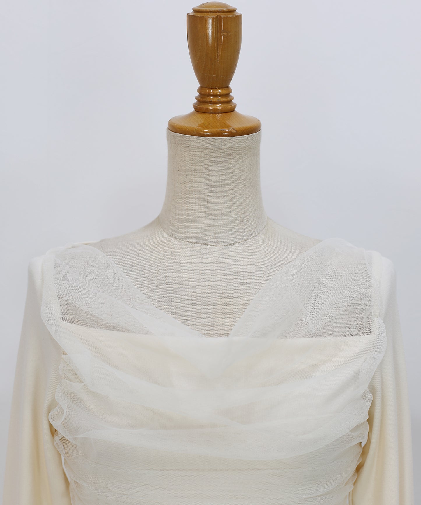 チュールドッキングドレープカットソー【ネコポス】