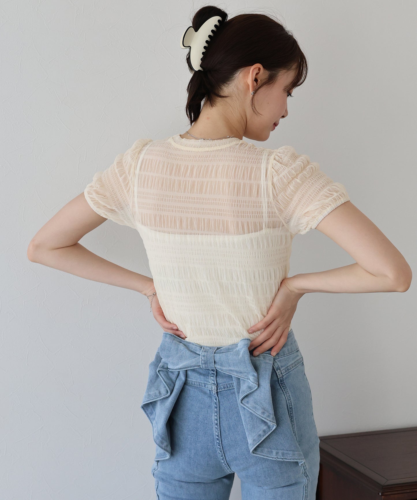 シャーリングシアーTシャツ【ネコポス】