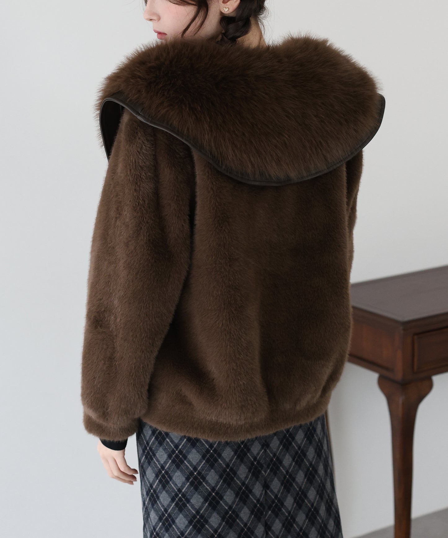 【早割5％OFF】ビッグカラーファーコート