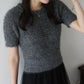 【早割5％OFF】ぽこぽこシャギー半袖ニット