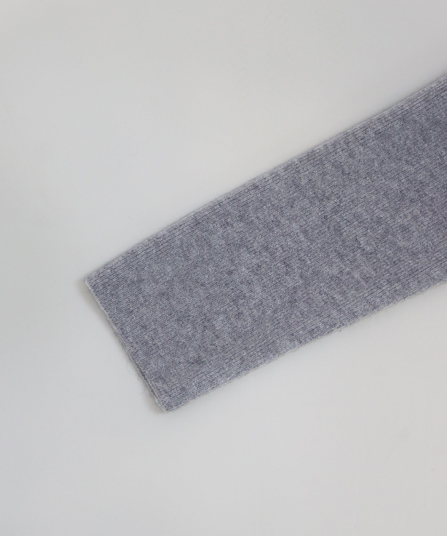 フロントギャザーレースニット