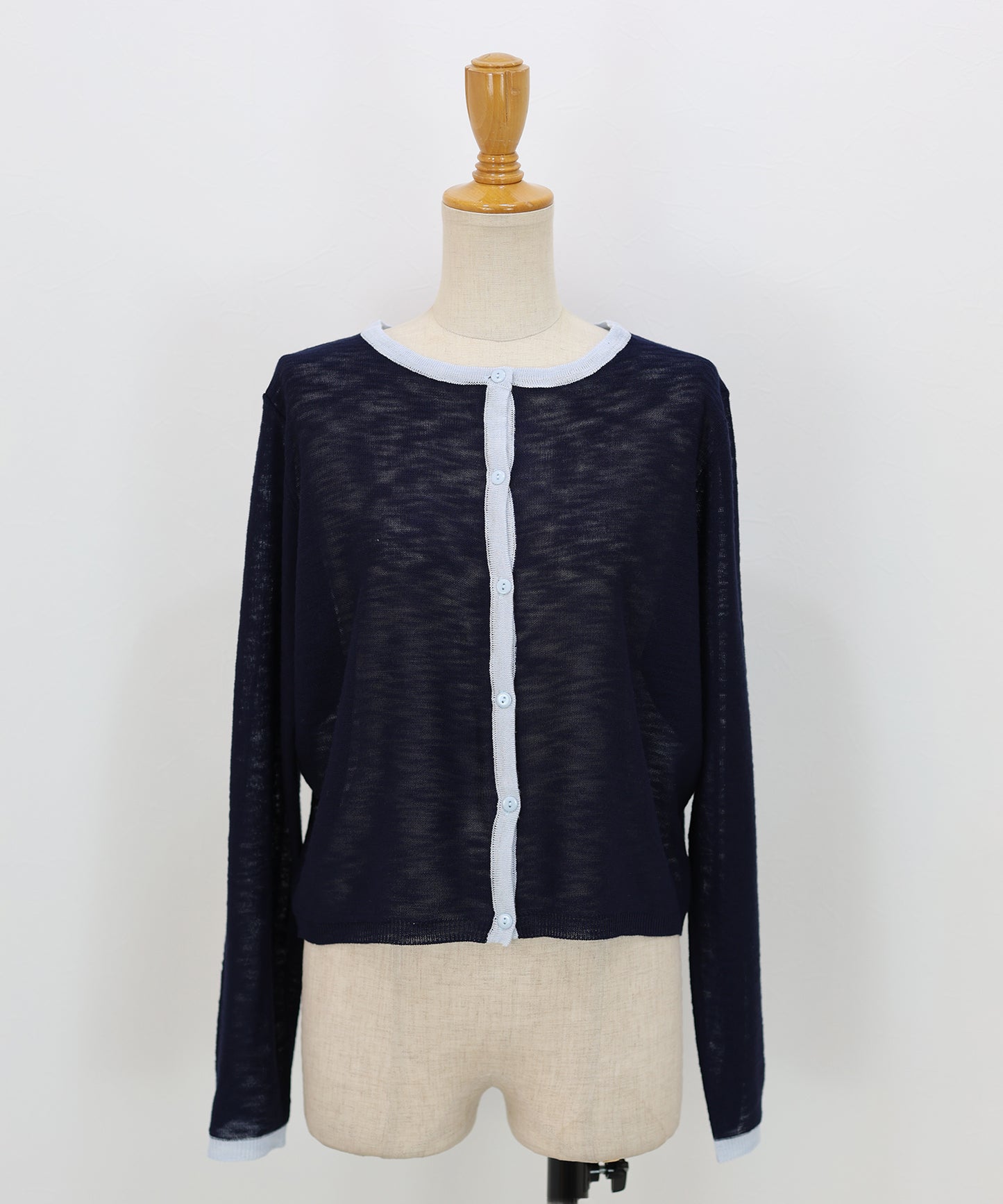 シアーニットカーディガン【ネコポス】