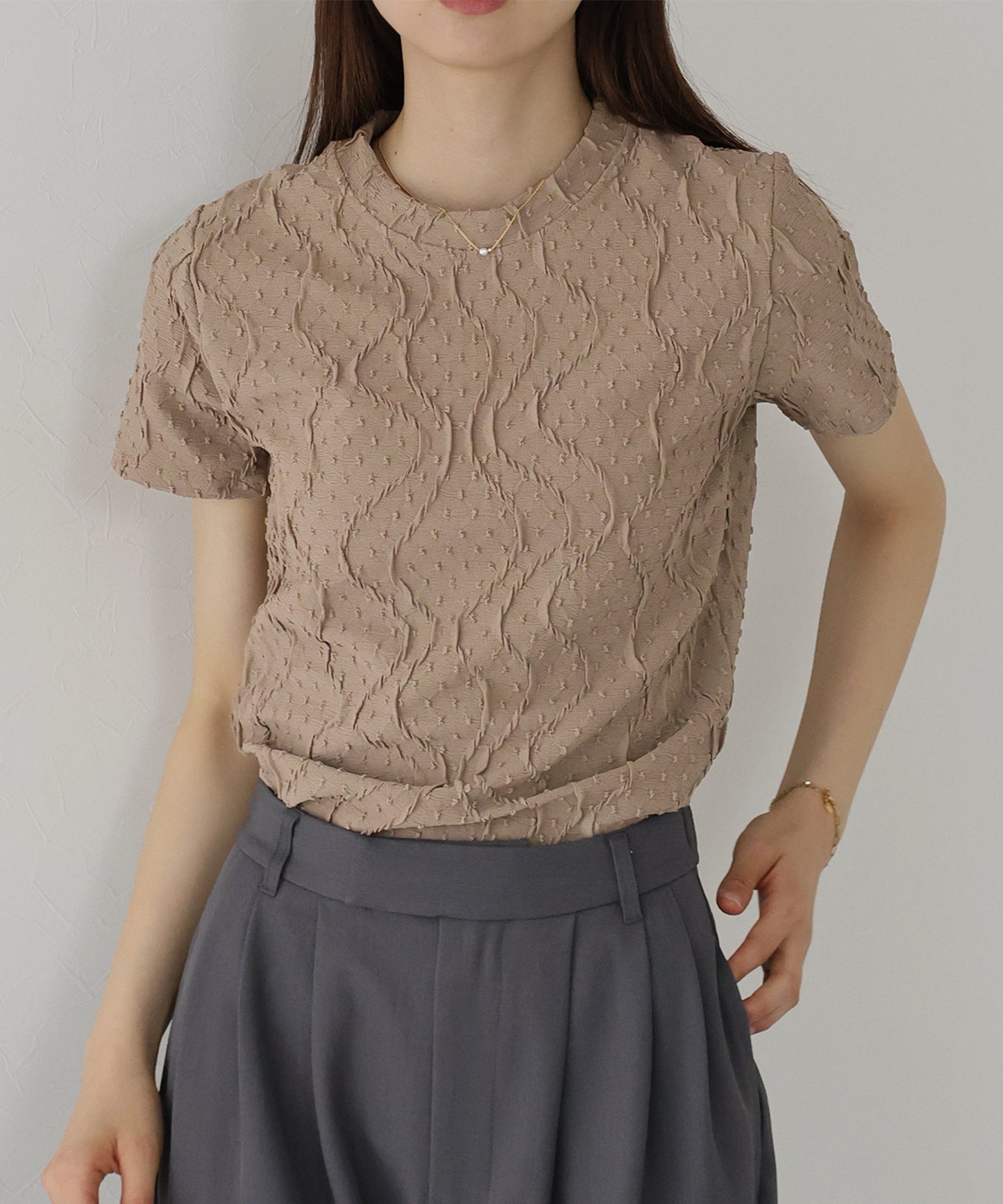 【新商品限定5％OFF（火）】ラインフクレジャガードカットソー[J by blue]